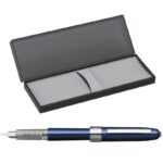 Pióro wieczne Platinum Plaisir Blue, F, niebieskie - obrazek 4