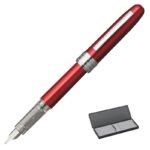 Pióro wieczne Platinum Plaisir Red, F, czerwone - obrazek 3