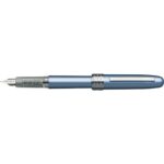 Pióro wieczne Platinum Plaisir Frosty Blue, F, niebieskie metaliczne - obrazek 2