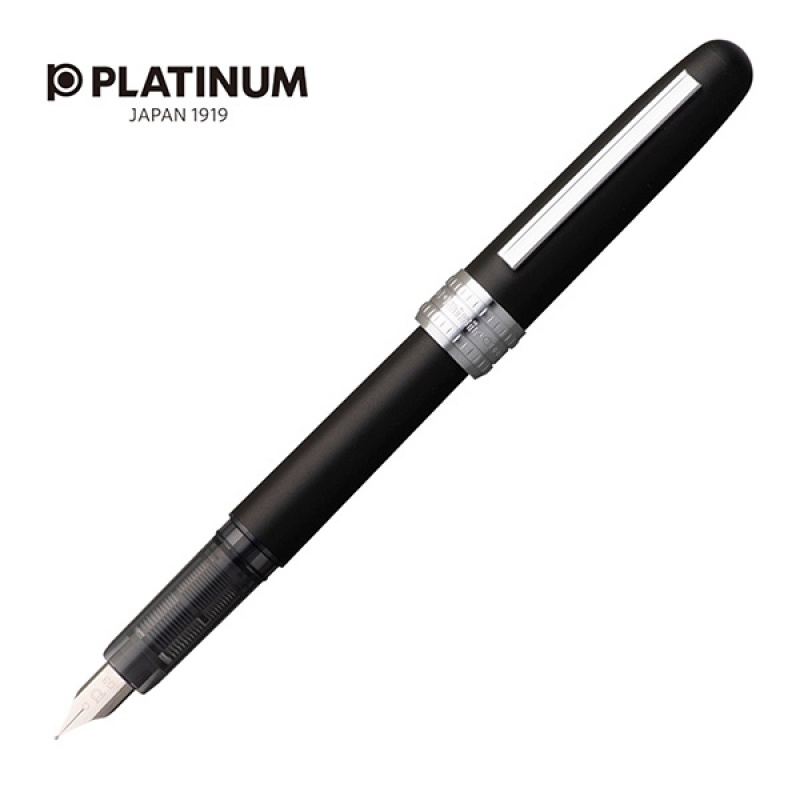 247461-225174-pioro_wieczne_platinum_plaisir_black_mist_f_-800w Pióro wieczne Platinum Plaisir Black Mist, F, czarne matowe - obrazek 1