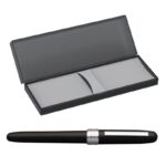 Pióro wieczne Platinum Plaisir Black Mist, F, czarne matowe - obrazek 4