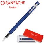 Pióro wieczne CARAN D'ACHE 849, F, niebieskie - obrazek 10