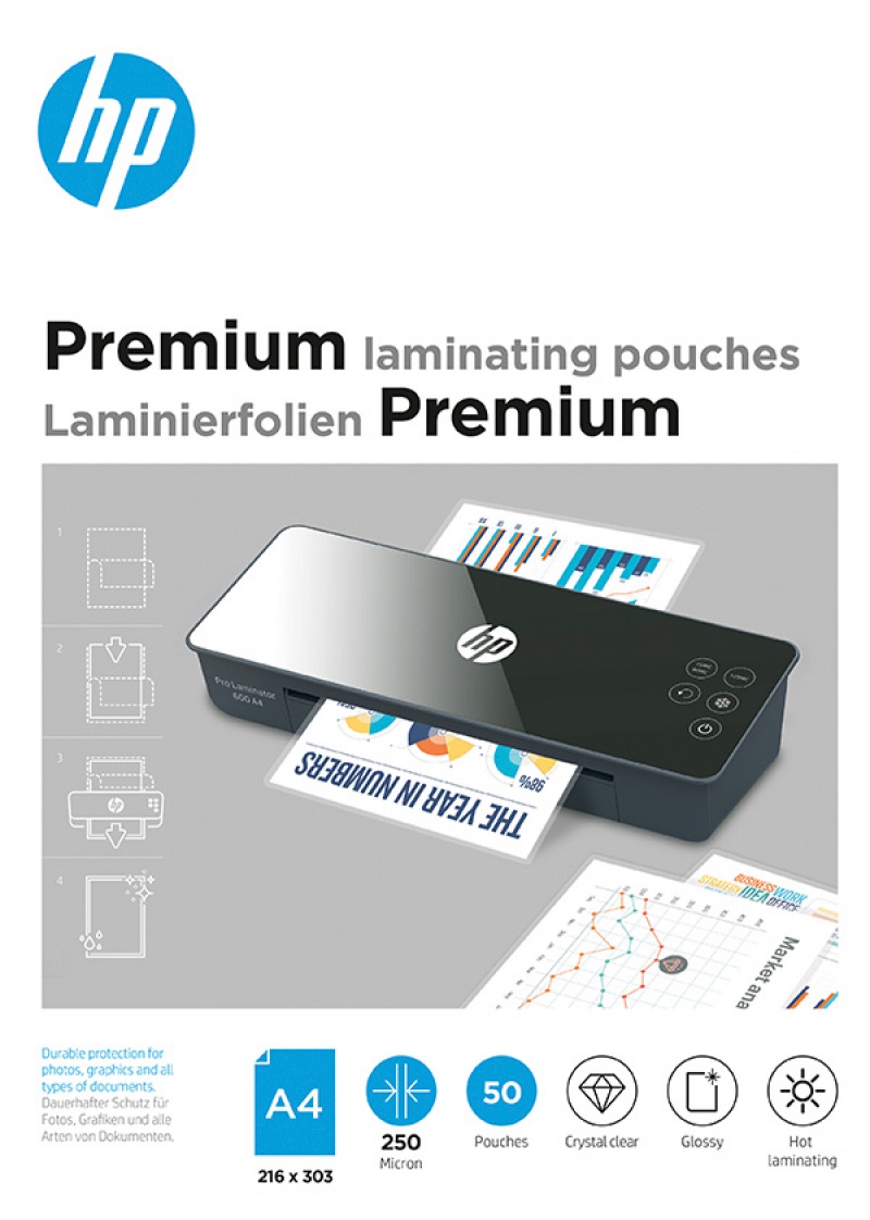 251848-228700-folie_laminacyjne_hp_premium_a4_250_mic_50_s-800w Folie laminacyjne HP PREMIUM, A4, 250 mic, 50 szt., przezroczyste/połysk - obrazek 1