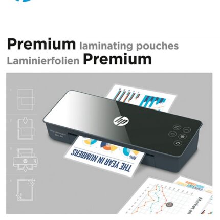 Folie laminacyjne HP PREMIUM, A3, 80 mic, 50 szt., przezroczyste/połysk