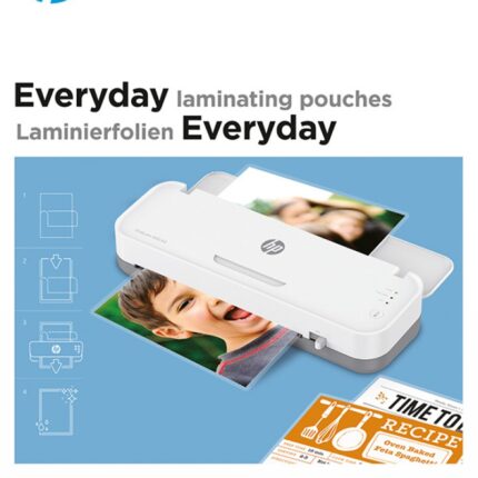 Folie laminacyjne HP EVERYDAY, A3, 80 mic, 25 szt., przezroczyste/połysk