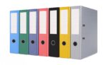 Segregator BASIC-S z szyną, PP, A4/75mm, żółty - obrazek 5