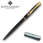 Długopis DIPLOMAT Traveller czarny/złoty - obrazek 4