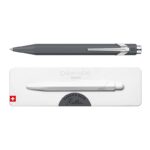 Pióro kulkowe CARAN D'ACHE 849, w pudełku, szare - obrazek 2