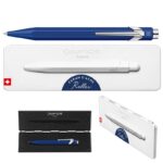 Pióro kulkowe CARAN D'ACHE 849, w pudełku, niebieskie - obrazek 4