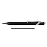 Długopis CARAN D'ACHE 849 Classic Line, M, czarny z czarnym wkładem - obrazek 2