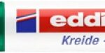marker kredowy e-4095 EDDING, 2-3mm, zielony