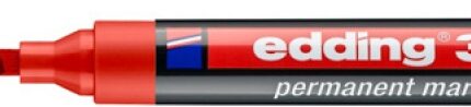 Marker permanentny A8 e-330 EDDING, czerwony