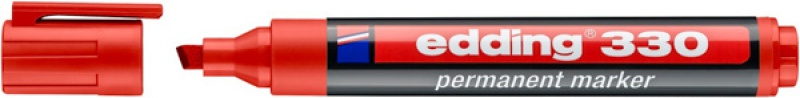 284067-289080-marker_permanentny_a8_e_330_edding_czerwony-800w Marker permanentny A8 e-330 EDDING, czerwony - obrazek 1