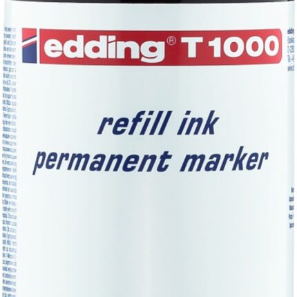 Tusz do uzupełniania markerów permanentnych e-t1000 EDDING, czerwony