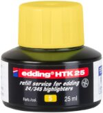 Tusz do uzupełniania zakreślaczy e-HTK 25 EDDING, żółty