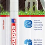 Marker odporny na warunki atmosferyczne e-8055 EDDING, 1-2 mm, blister, biały