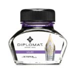 Atrament do piór wiecznych DIPLOMAT, w kałamarzu, 30 ml, liliowy - obrazek 3