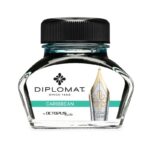 Atrament do piór wiecznych DIPLOMAT, w kałamarzu, 30 ml, karaibski turkus - obrazek 3