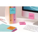 Karteczki samoprzylepne Post-it® Super Sticky Z-Notes, COSMIC, 76x76mm, 6x90 kart. - obrazek 3