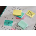 Karteczki samoprzylepne Post-it® Super Sticky, OASIS, 76x76mm, 5x90 kart. - obrazek 2