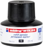 Tusz do uzupełniania markerów permanentnych e-MTK 25 EDDING, czarny