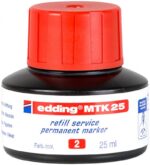 Tusz do uzupełniania markerów permanentnych e-MTK 25 EDDING, czerwony