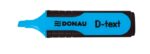 Zakreślacz DONAU D-Text, 1-5mm (linia), eurozawieszka, niebieski - obrazek 2