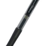 Długopis automatyczny żelowy Q-CONNECT 0,5mm (linia), zawieszka, czarny