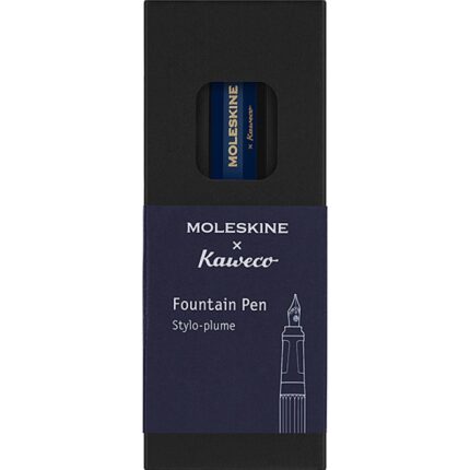 KAWECO X MOLESKINE pióro wieczne, M, niebieskie