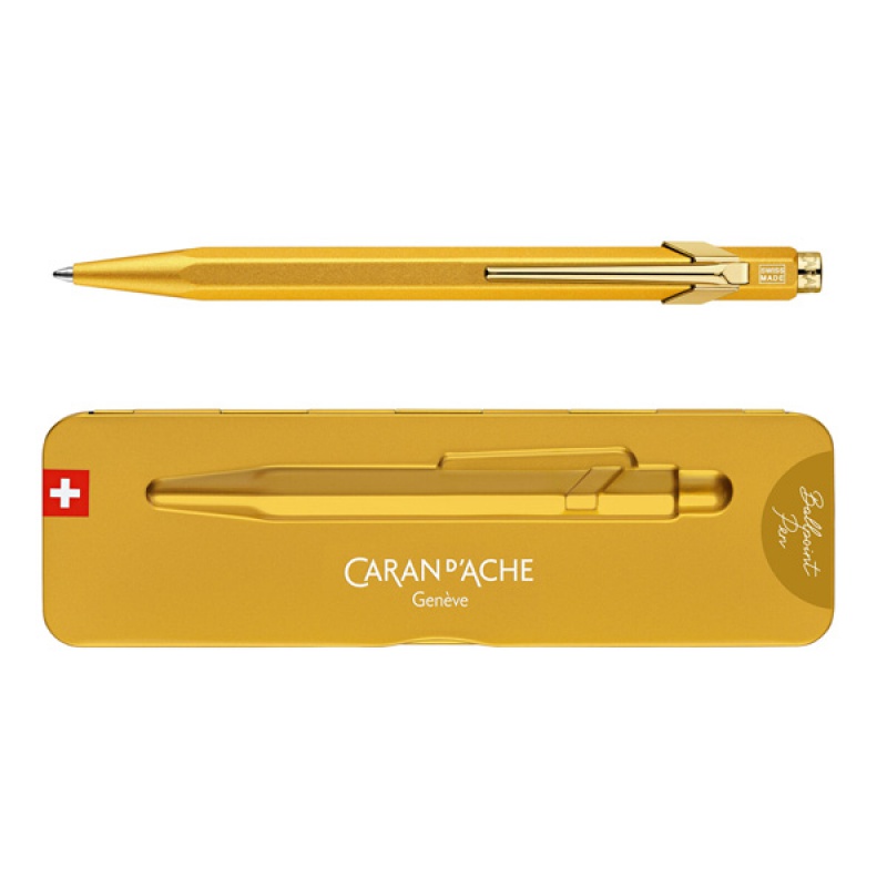 315393-191891-dlugopis_caran_d_ache_849_goldbar_m_w_pudelk-800w Długopis CARAN D'ACHE 849 Goldbar, M, w pudełku, złoty - obrazek 1