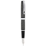 Pióro wieczne DIPLOMAT, F, Excellence A + Wave Guilloche, czarne