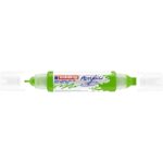 Marker akrylowy 3D e-5400 EDDING, podwójny, 2-3 mm, 5-10 mm, żółtozielony - obrazek 3
