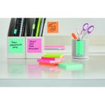 Karteczki samoprzylepne Post-it®, ENERGETIC, 38x51mm, 12x100 kart. - obrazek 2