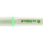Zakreślacz E-24 ECOLINE EDDING, 2-5 mm, pastelowy zielony