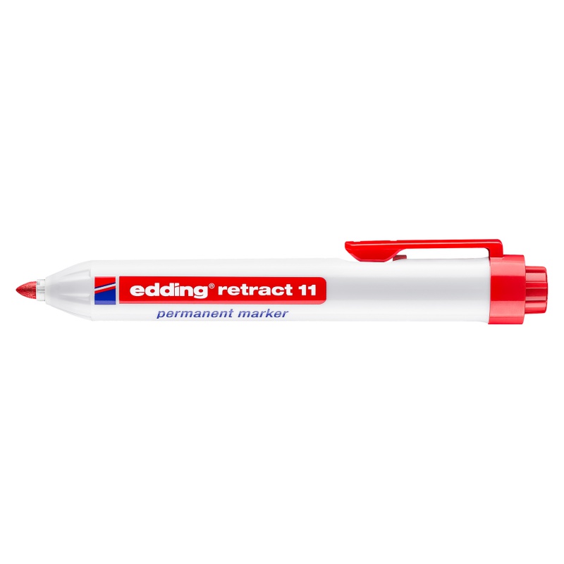 321262-351714-marker_permanentny_automatyczny_e_11_edding_-800w Marker permanentny automatyczny e-11 EDDING, 1,5-3mm, czerwony - obrazek 1