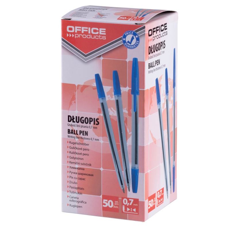 323124-71917-dlugopis_office_products_1_0mm_niebieski-800w Długopis OFFICE PRODUCTS, 1,0mm, niebieski - obrazek 1