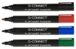 Marker do flipchartów Q-CONNECT, okrągły, czarny - obrazek 2