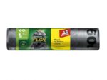 Worki na śmieci JAN NIEZBĘDNY, magnum flex, LDPE, 60l, 10 szt., czarne - obrazek 2