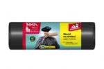 Worki na śmieci JAN NIEZBĘDNY, LDPE, 160l, 10szt., czarne - obrazek 2