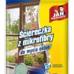 Ściereczka z mikrofibry JAN NIEZBĘDNY, do mycia okien