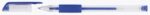Długopis żelowy OFFICE PRODUCTS, gumowy uchwyt, 0,5mm, niebieski - obrazek 2