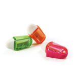 Temperówka plastikowa KEYROAD z gumką, Twist, pojedyńcza, w plastikowej tubie - obrazek 4