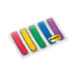 Zakładki indeksujące POST-IT® (684-ARR4), PP, 11,9x43,2mm, strzałka, 4x24 kart., mix kolorów neonowy - obrazek 2