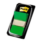 Zakładki indeksujące POST-IT® (680-3), PP, 25,4x43,2mm, 50 kart., zielone - obrazek 2