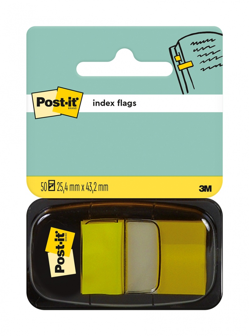 334262-65798-zakladki_indeksujace_post_it_680_5_pp_25_4x43-800w Zakładki indeksujące POST-IT® (680-5), PP, 25,4x43,2mm, 50 kart., żółte - obrazek 1