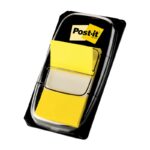 Zakładki indeksujące POST-IT® (680-5), PP, 25,4x43,2mm, 50 kart., żółte - obrazek 2