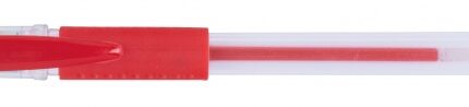 Długopis żelowy OFFICE PRODUCTS, gumowy uchwyt, 0,5mm, czerwony