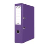 Segregator BASIC-S z szyną, PP, A4/75mm, fioletowy - obrazek 2