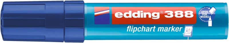 Marker do flipchartów e-388 EDDING, 4-12mm, niebieski - obrazek 2