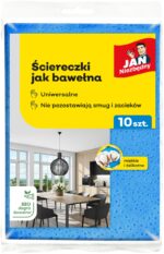 Ściereczki jak bawełna JAN NIEZBĘDNY, 10 szt., mix kolorów